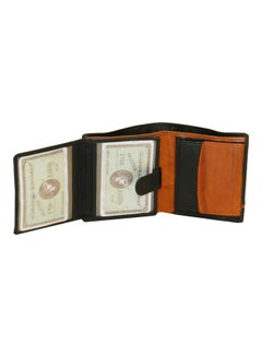 LAVERI LEATHER Genuine Leather Logo Detail Long Wallet Black  - Image 4