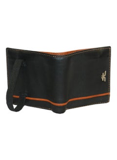 LAVERI LEATHER Genuine Leather Logo Detail Long Wallet Black  - Image 2