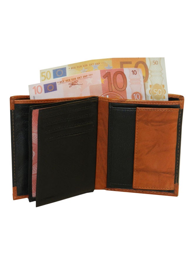 LAVERI LEATHER Genuine Leather Logo Detail Long Wallet Black  - Image 3