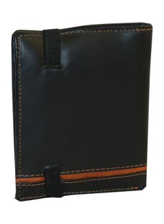 LAVERI LEATHER Genuine Leather Logo Detail Long Wallet Black  - Image 2
