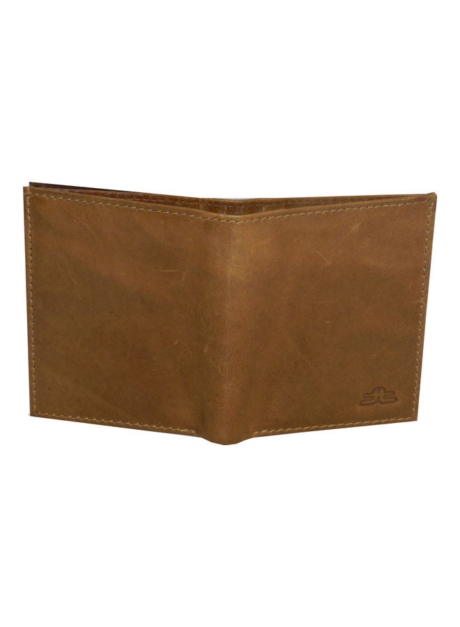 LAVERI LEATHER Genuine Leather Logo Detail Long Wallet Tan - Image 5