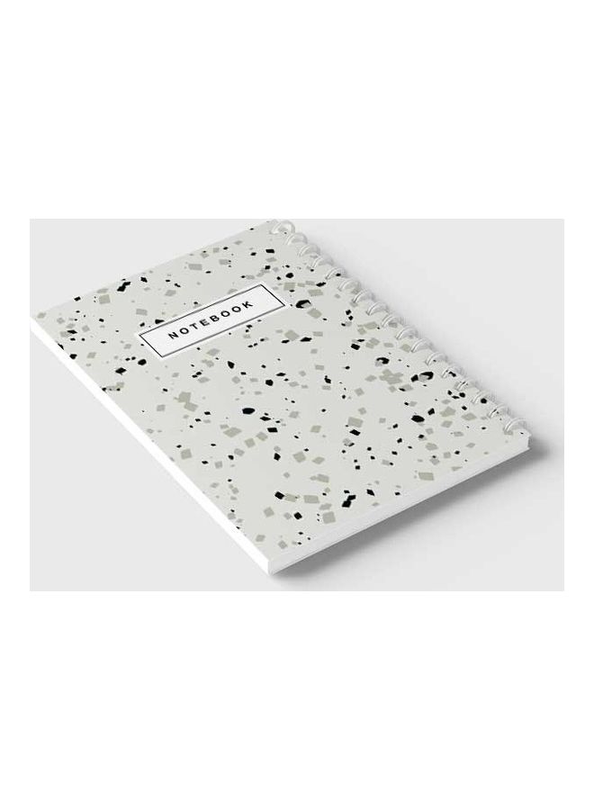 LOWHA - Spiral Notebook Light Grey/Black - Image 1