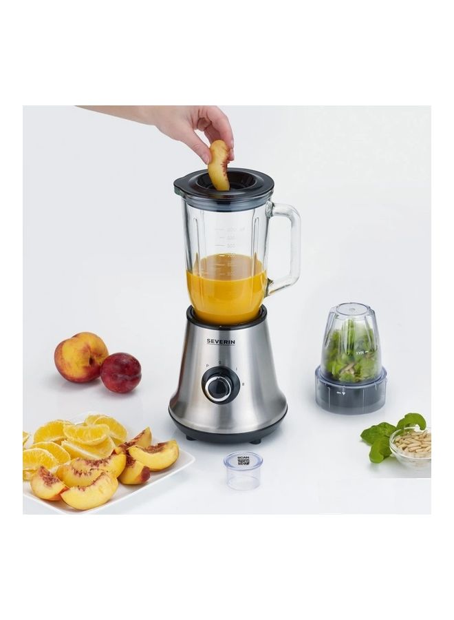 Severin Multi Mixer Food Chopper 1.0 L 500.0 W SM 3738 Silver - Image 3