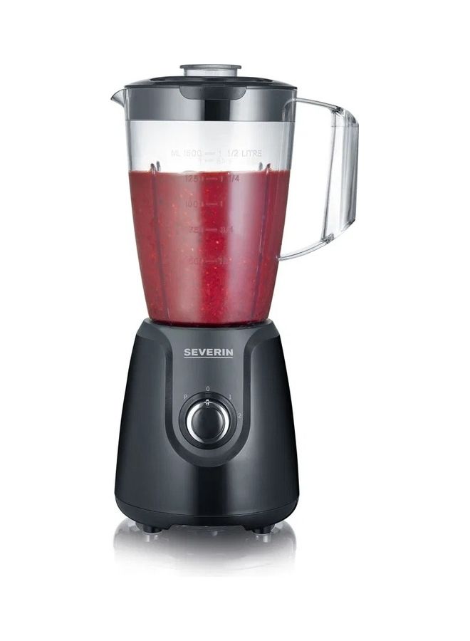 Severin Mixer Blender 1.5 L 600.0 W SM 3707 Black - Image 1
