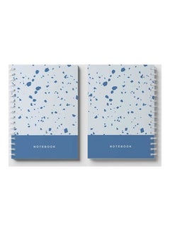 LOWHA Spiral Notebook Blue/White  - Image 4