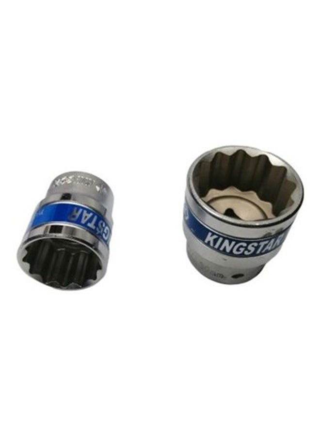 Short Socket Chrome Silver
