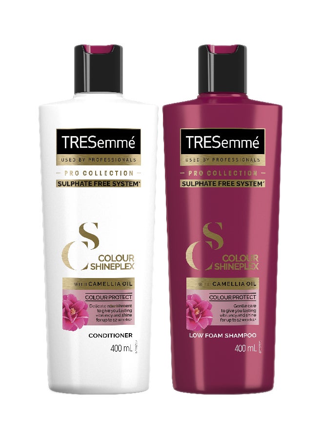 Shineplex Colour Shampoo And Conditioner  Set 400ml