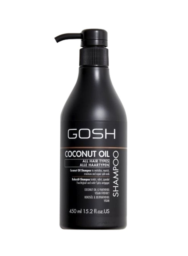 gosh - Coconut Oil Hair Shampoo Black 450ml - Image 1