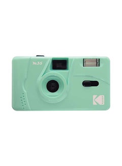 Kodak Reusable  M35 35mm Film Camera, Fixed-Focus and Wide Angle, Build in Flash and Compatible with 35mm Color Negative or B/W Film (Film and AAA Battery NOT Included) by Corex (Mint Green)  - Image 1