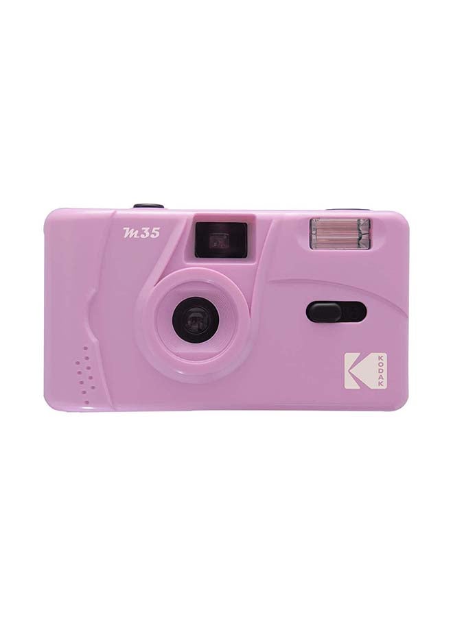 Kodak Reusable  M35 35mm Film Camera, Fixed-Focus and Wide Angle, Build in Flash and Compatible with 35mm Color Negative or B/W Film (Film and AAA Battery NOT Included) by Corex (Purple) - Image 1