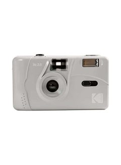 Kodak Reusable  M35 35mm Film Camera, Fixed-Focus and Wide Angle, Build in Flash and Compatible with 35mm Color Negative or B/W Film (Film and AAA Battery NOT Included) by Corex (Grey)  - Image 1