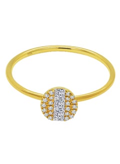 STARGEMS 18K Gold Princess Cut Diamond Ring  - Image 1