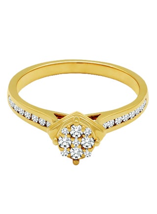 18K Gold Elegant Diamond Ring - v1637155260/N51899244A_1
