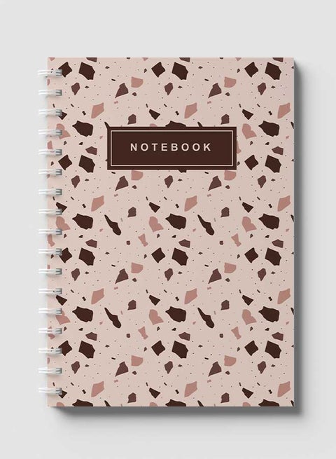 Spiral Notebook Brown/Black