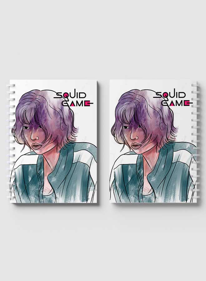 LOWHA Spiral Notebook White/Green/Purple/Black - Image 3