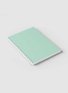 LOWHA Spiral Notebook Light Green/Gold  - Image 2