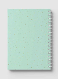 LOWHA Spiral Notebook Light Green/Gold  - Image 5