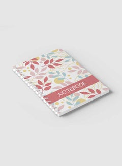 LOWHA NB Abstract And Floral Design Spiral Notebook For School And Business Note Taking With 60 Sheets Multicolour  - Image 2