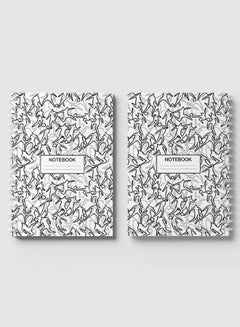 LOWHA Spiral Notebook White/Black/Grey  - Image 4