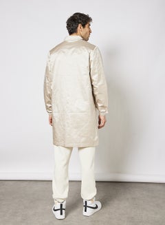 Nike NSW Long Coaches Jacket Cream  - Image 3