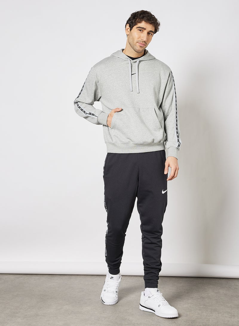 نايكي Dri-FIT Tapered Camo Panel Training Sweatpants Black - Image 4