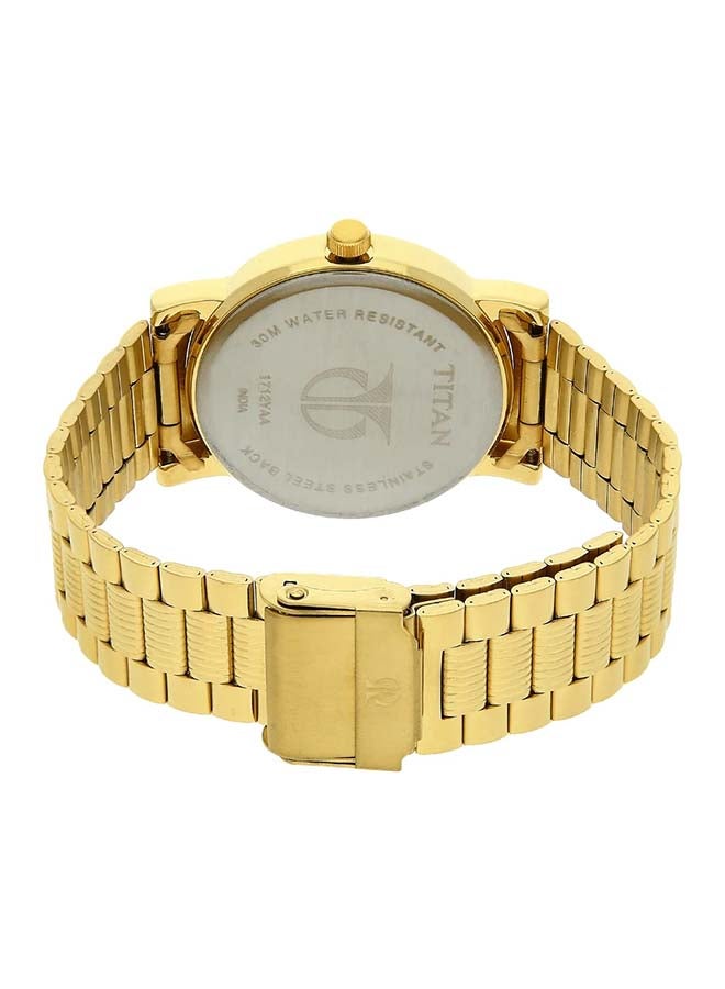 TITAN Men's Water Resistant Stainless Steel Analog Watch 1712YM01  - Image 4