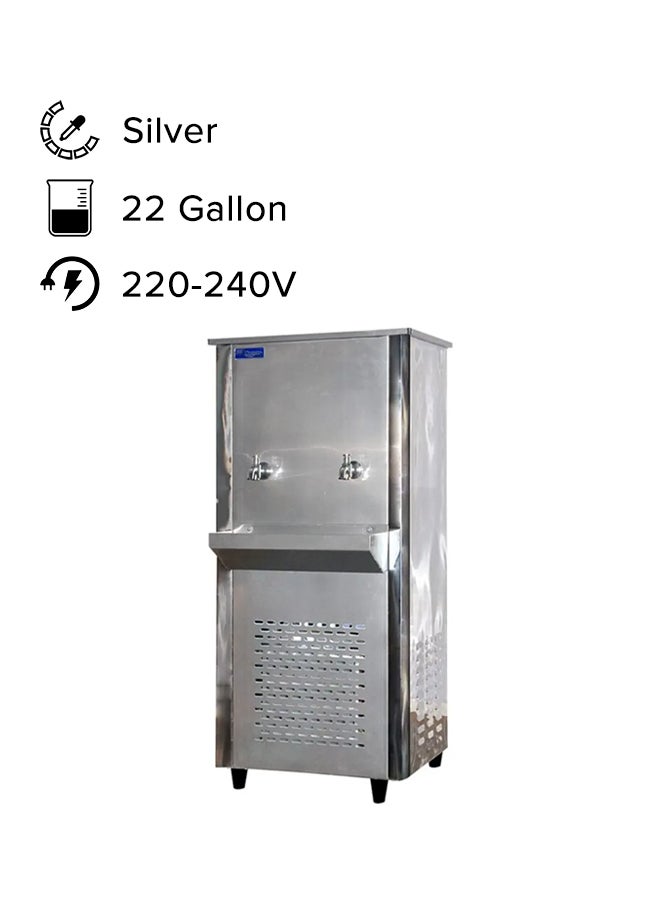 SUPER GENERAL 2-Tap Water Dispenser 22 Gallon SGCL25T2 Silver  - Image 1