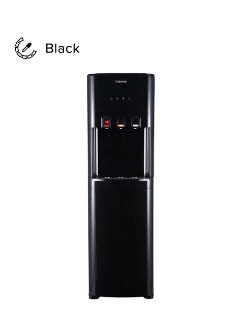 Bottom Load Water Dispenser- 3 Tap, Cooling Capacity.  3.6L Storage Tank Capacity RWF-W1615BU(K) Black