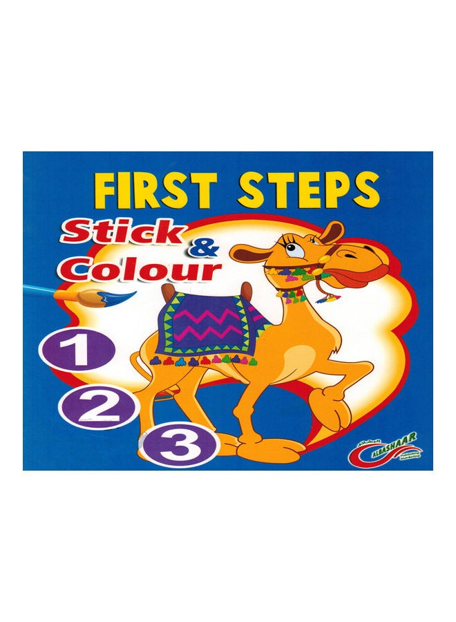 First Steps Stick And Colour 1 2 3 Paperback English by Al-Bashaer Publishing and Marketing Company - 2017 - Image 1
