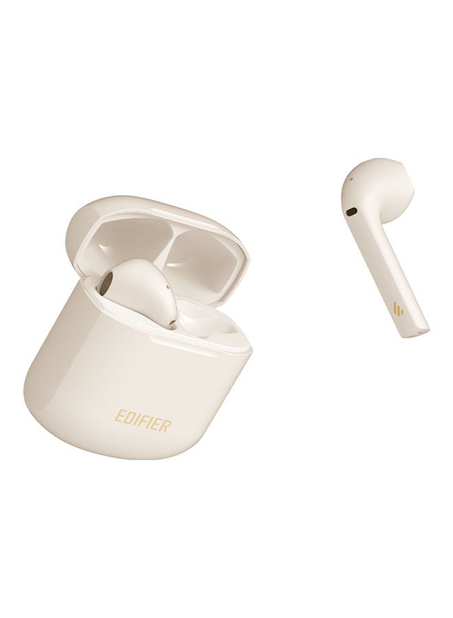 EDIFIER - Lollipods Plus Wireless Bluetooth Earphones White - Image 1