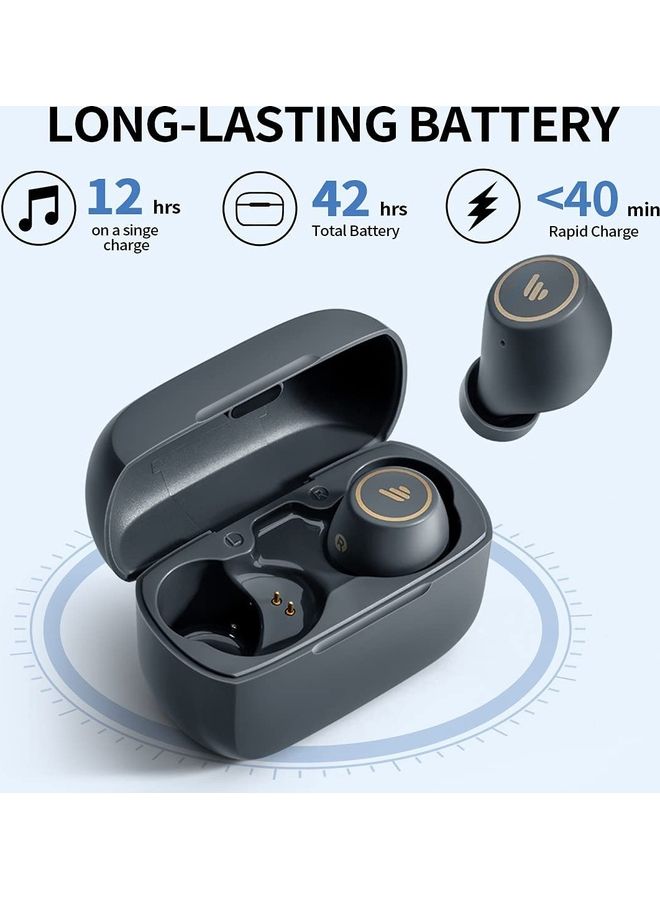EDIFIER - True Wireless Stereo Earbuds Black - Image 1