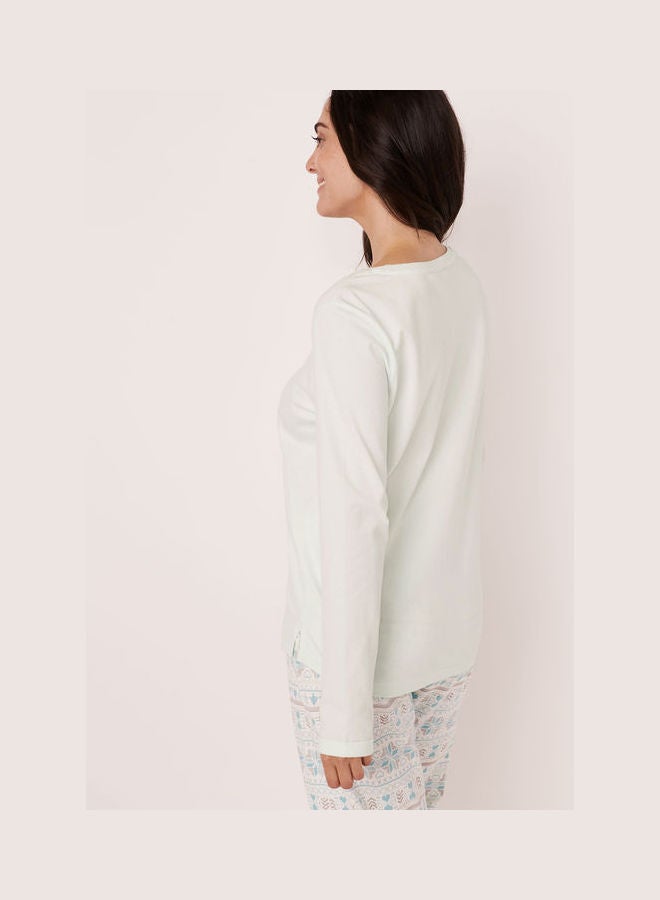La Vie en Rose - Long Sleeve T-Shirt Owl Bio Billowing Sail - Image 1