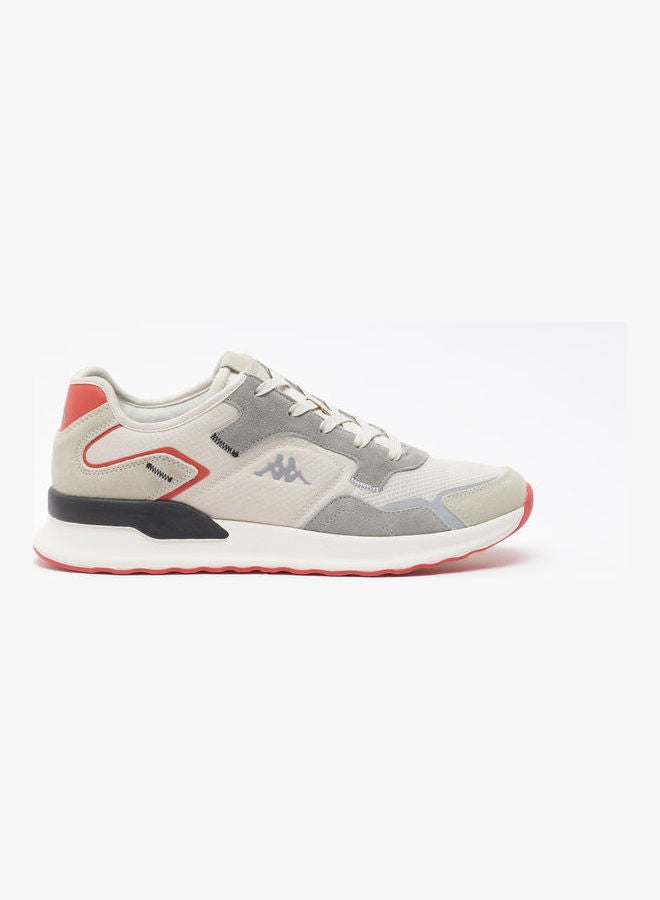 Men's Textured Lace-Up Sneakers Grey - v1637219561/N51907004V_1