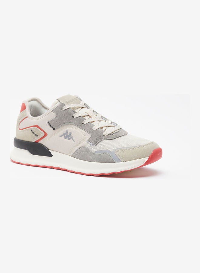 Men's Textured Lace-Up Sneakers Grey - v1637219562/N51907004V_2