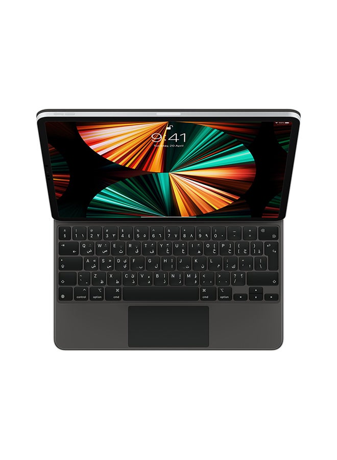 Apple - Magic Keyboard for iPad Air 13-inch (M2) - Arabic - Black Black - Image 1