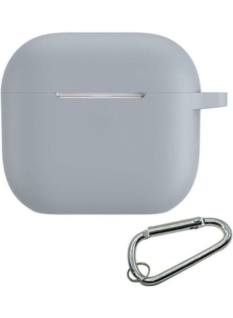 Protective Silicone Case Cover For Apple AirPods 3 3rd Generation Grey
