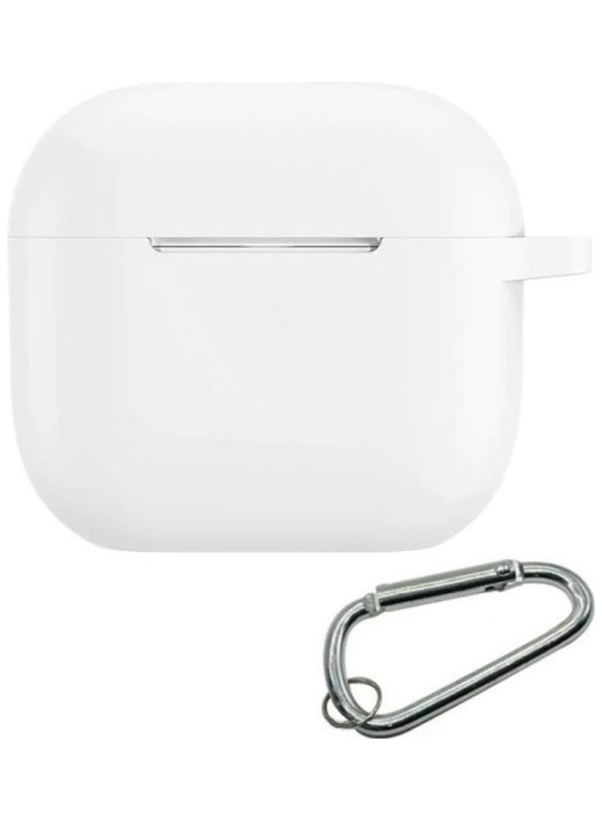 MARGOUN Protective Silicone Case Cover For Apple AirPods 3 3rd Generation White