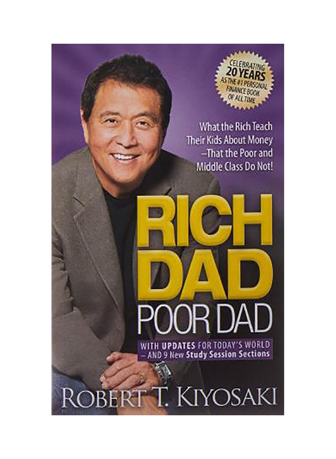 Rich Dad Poor Dad: 20th Anniversary Edition - Paperback English by Robert T. Kiyosaki - v1637223370/N12744871A_1