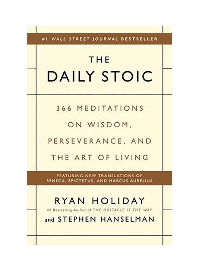 The Daily Stoic Hardcover Hardcover English by Crockett Johnson 