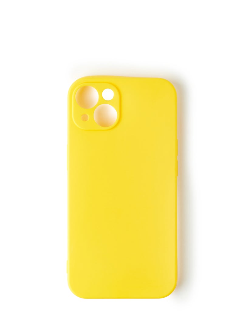 Noon East iPhone 13 Mini Protective Matte TPU Case  cover Yellow  - Image 1