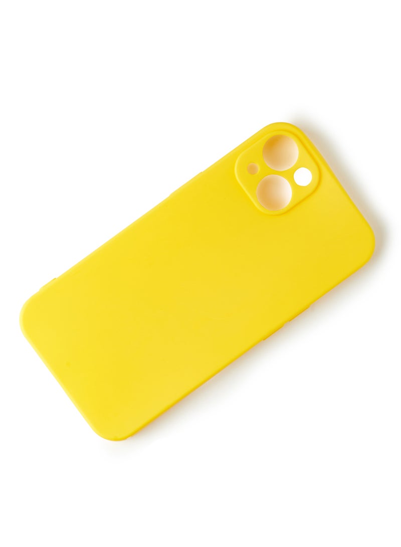 Noon East iPhone 13 Mini Protective Matte TPU Case  cover Yellow  - Image 3