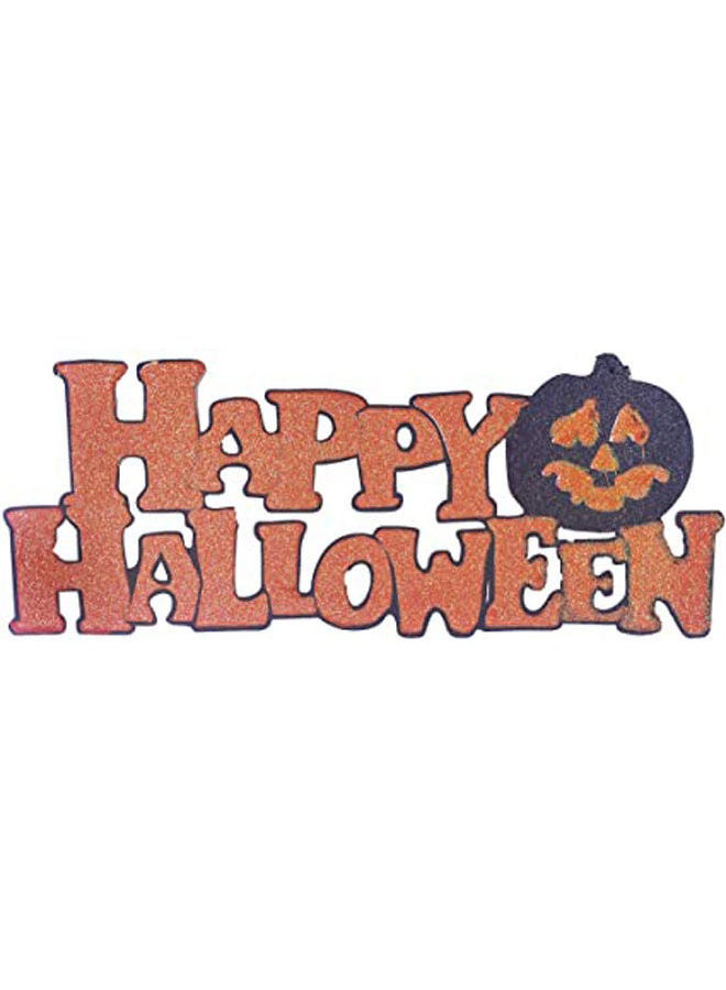Halloween Greeting Message Happy Halloween Multicolour