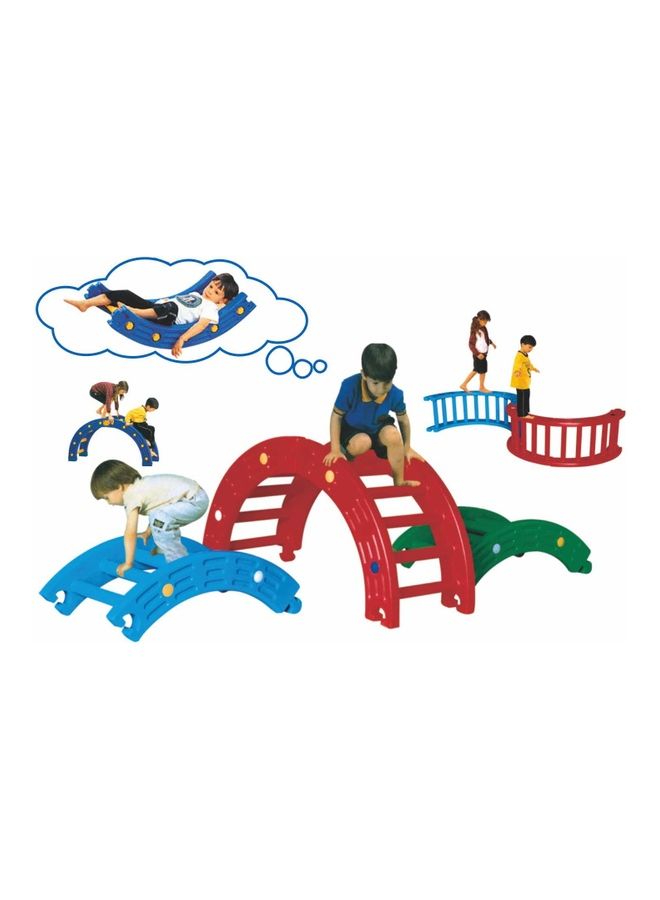 أر بي دبليو تويز طقم لعبة ألغاز بلاستيكية ثلاثية الأبعاد على شكل منحنى 126سم