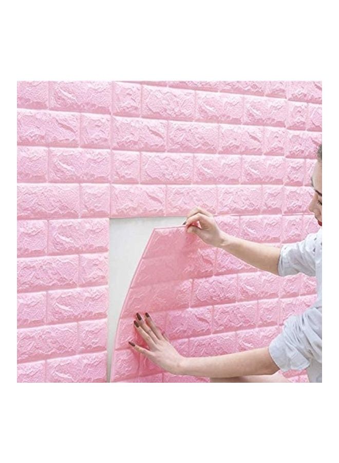 RBWTOYS Solid Wallpaper For Home Pink 70x77cm  - Image 1