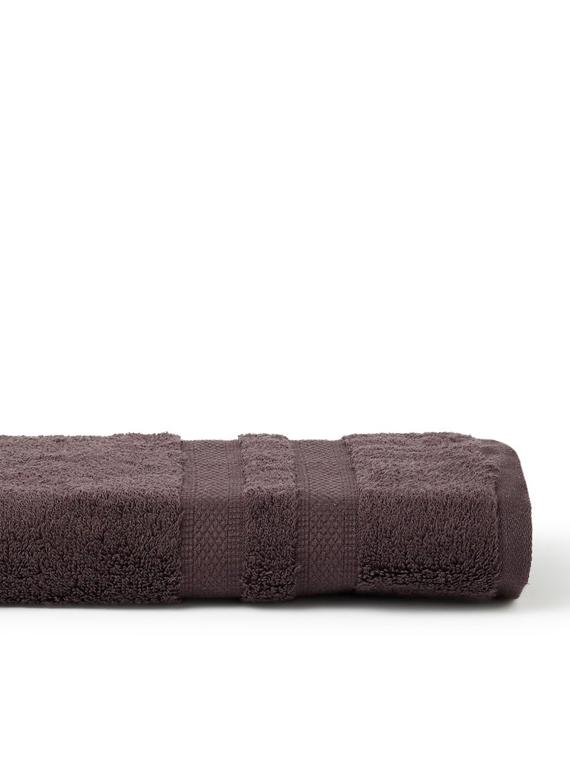 وايت روز - Towel Extra Observant Quick Dry Hand  Dark Brown 50X90cm Dark Brown 50X90cm - Image 1
