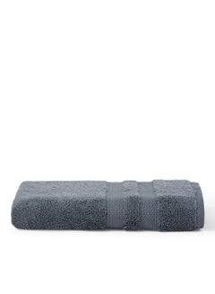 وايت روز Towel 100% Cotton Zero Twist 500 Gsm Extra Softner Hand  Grey 50x90cm Grey 50x90cm  - Image 1