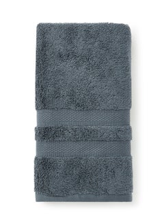 وايت روز Towel 100% Cotton Zero Twist 500 Gsm Extra Softner Hand  Grey 50x90cm Grey 50x90cm  - Image 2