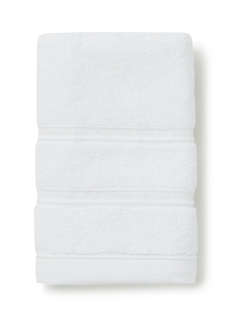 White Rose Towel Vision Collection Wash  White 33X33cm White 33X33cm  - Image 2