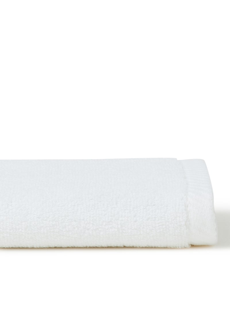 White Rose 12-Piece Hotel Collection Wash Towel White 33x33cm  - Image 2