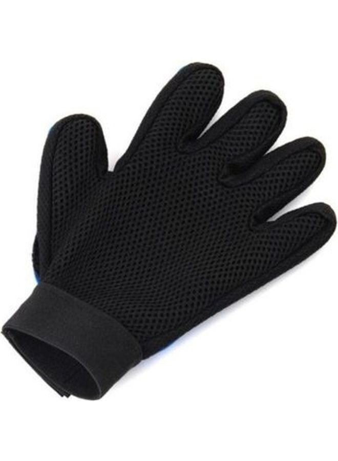 قفاز لإزالة شعر الحيوانات الأليفة أزرق/أسود - Image 2